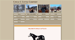 Desktop Screenshot of circleccattleco.com